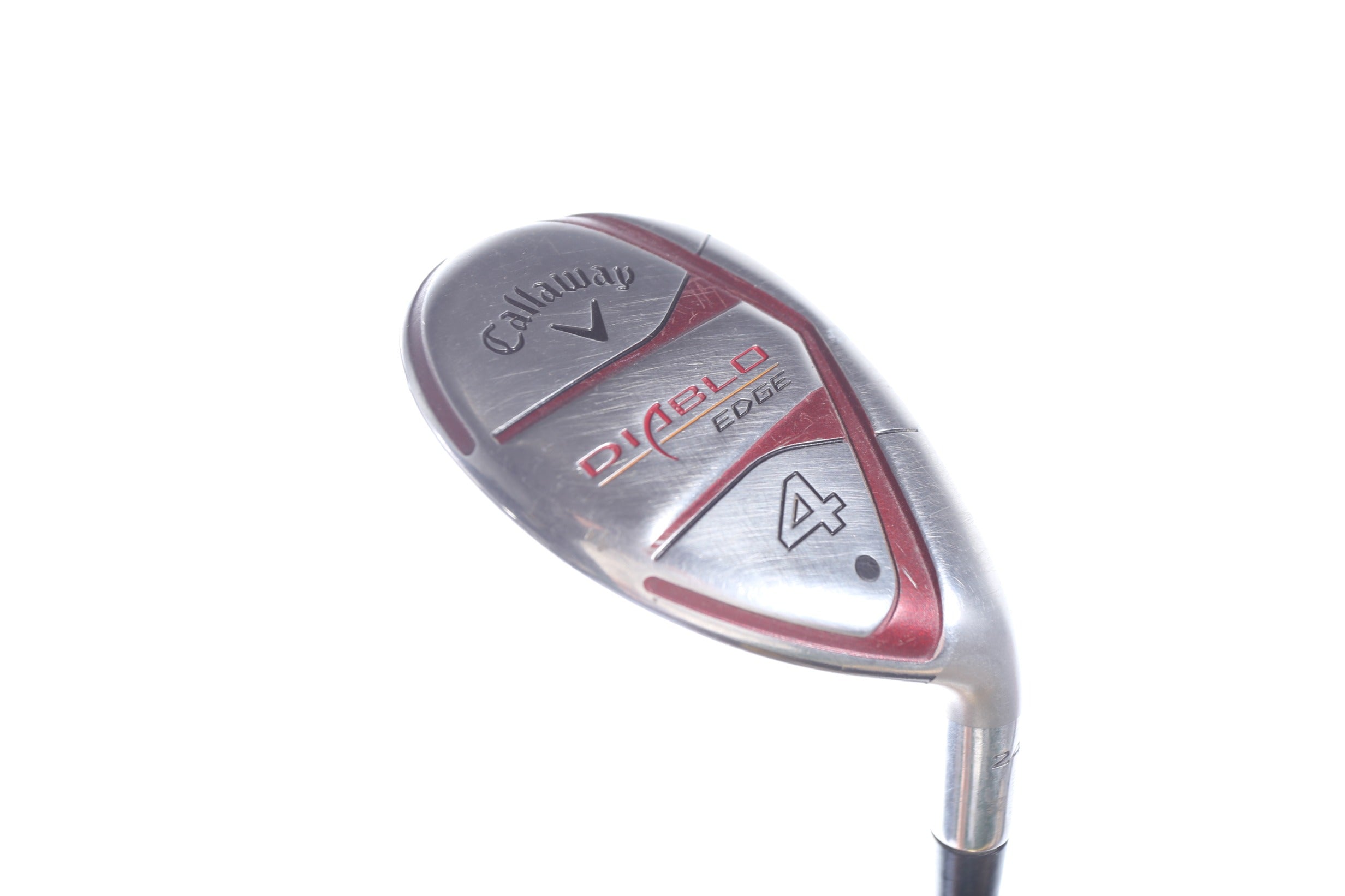 Callaway Diablo Edge 4H Hybrid Golf Club - 24° Right Handed Senior Flex Used - Perfect for Senior Golfers & High Handicap Players on Fairway Shots