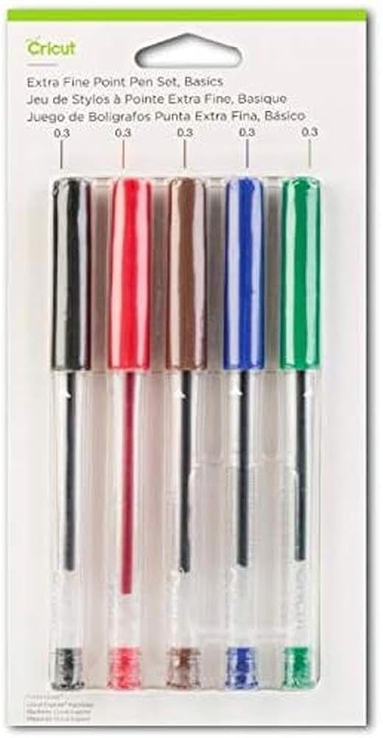 Cricut Fine Point Pens - Basic Set for Crafting & DIY