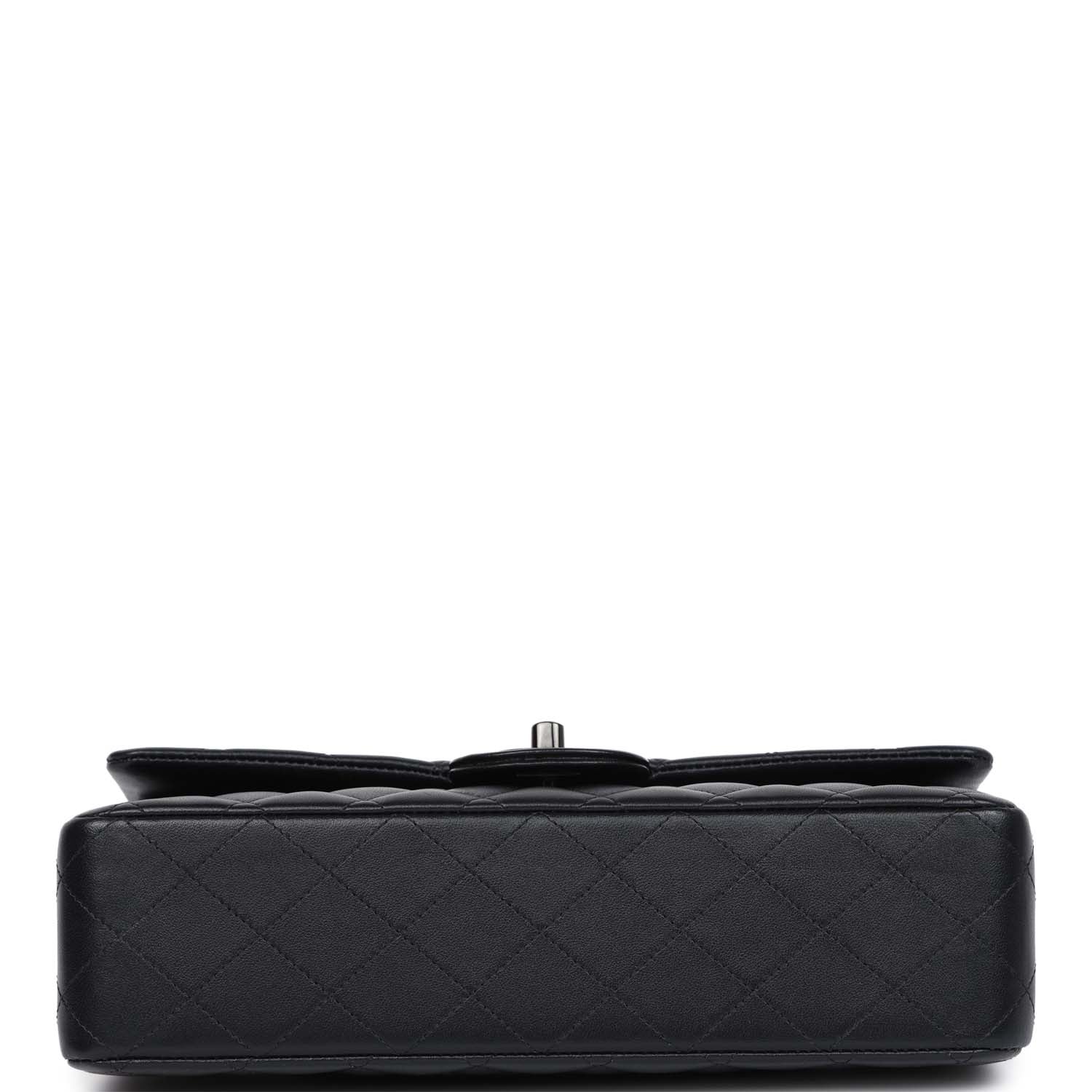 Chanel Medium Classic Double Flap Bag SO Black Lambskin with Black Hardware - Luxury Handbag for Women, Perfect for Evening Events & Special Occasions
