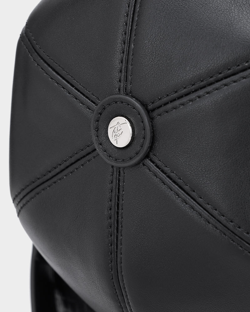 Stylish Black Baseball Cap Design Bag - Trendy Unisex Sports & Travel Accessory for Gym, Hiking, and Everyday Use