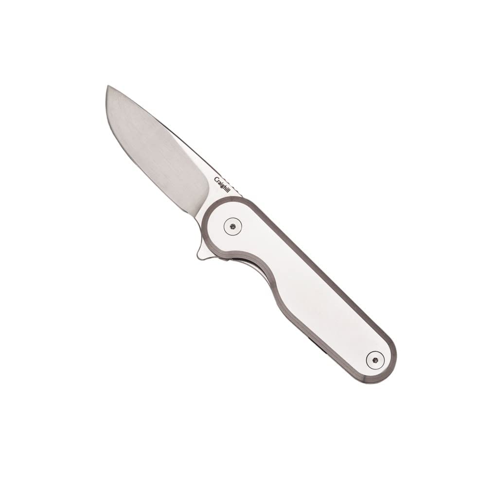 Craighill Rook Knife - Premium Stainless Steel Pocket Knife for Camping, Hiking & Everyday Carry | Compact & Durable Outdoor Utility Tool