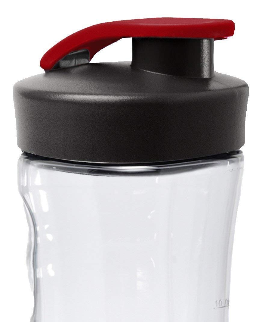 ASBEB2 Twin Pack Tritan Water Bottles for Minimixers - 0.3L Leak-Proof, Dishwasher Safe, Shatterproof, BPA-Free for Hot & Cold Drinks - Perfect for Gym, Office, Travel & Sports Mini Mixer Shakers (Clear)