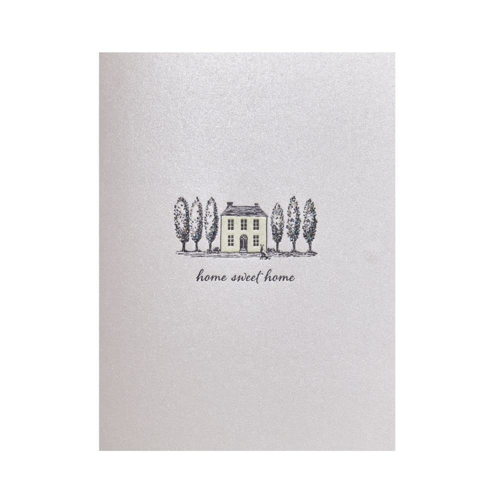 Personalized Etched New Home Greeting Card - Housewarming Gift for Friends & Family - Perfect for Housewarming Parties & New Home Celebrations