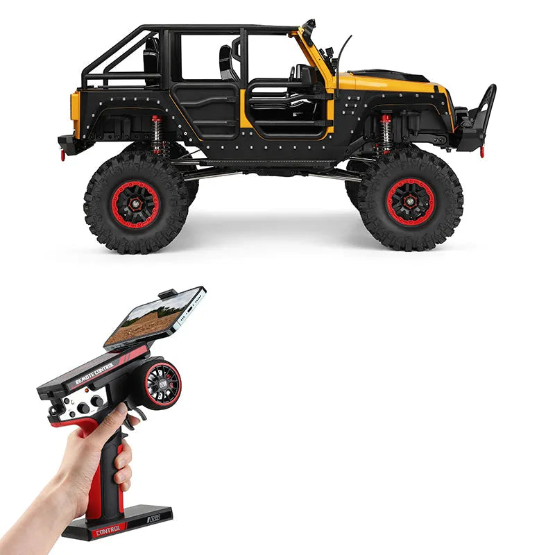 WLTOYS 104026 1/10 Scale 4WD RC Rock Crawler Off-Road Remote Control Car - Perfect for Outdoor Adventure, Rock Climbing & Trail Crawling