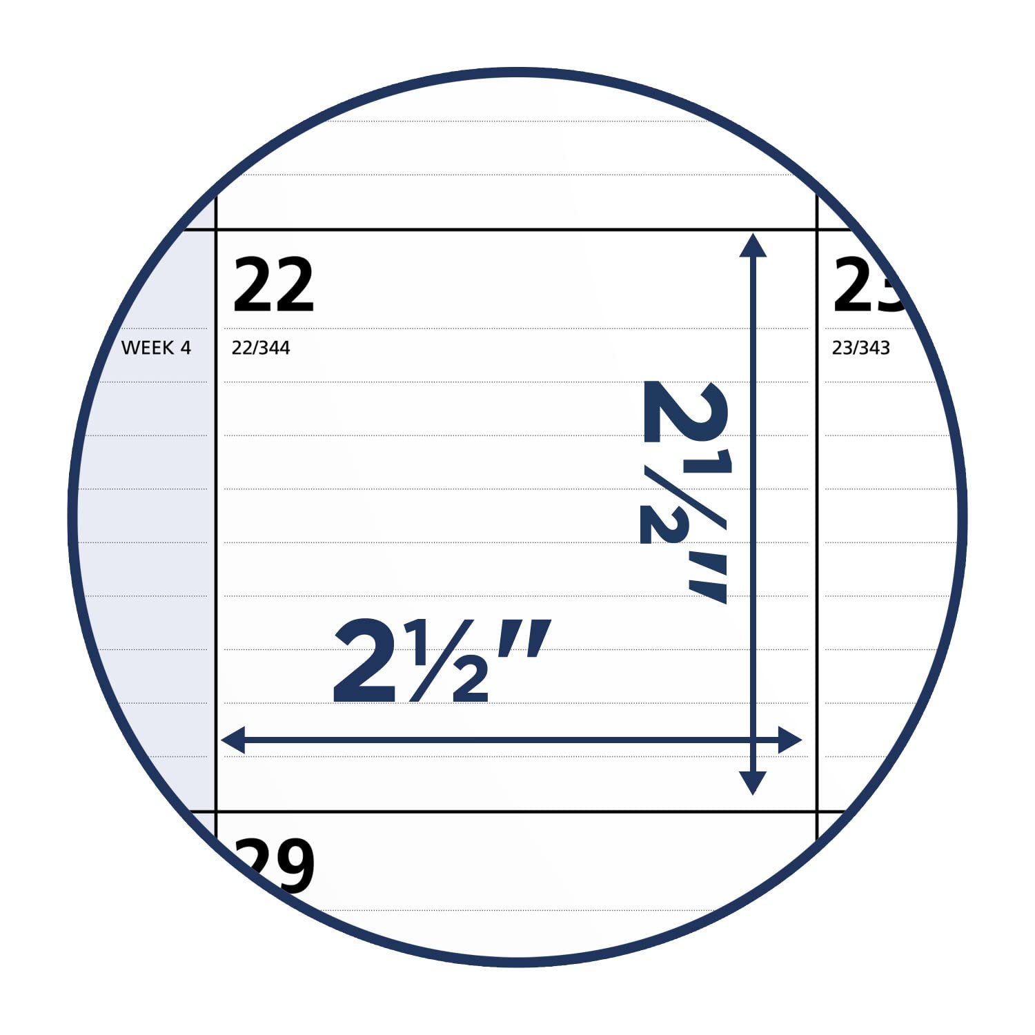 2024 AT-A-GLANCE Monthly Desk Calendar - 22x17