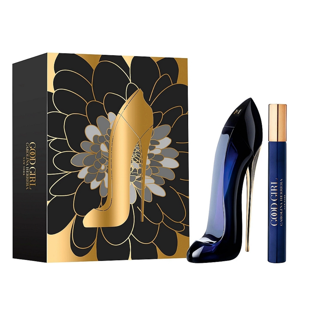 Carolina Herrera Good Girl Perfume Gift Set for Women - 80ML + 10ML EDP Spray Set, Luxury Floral Scent, Perfect for Date Night & Special Occasions