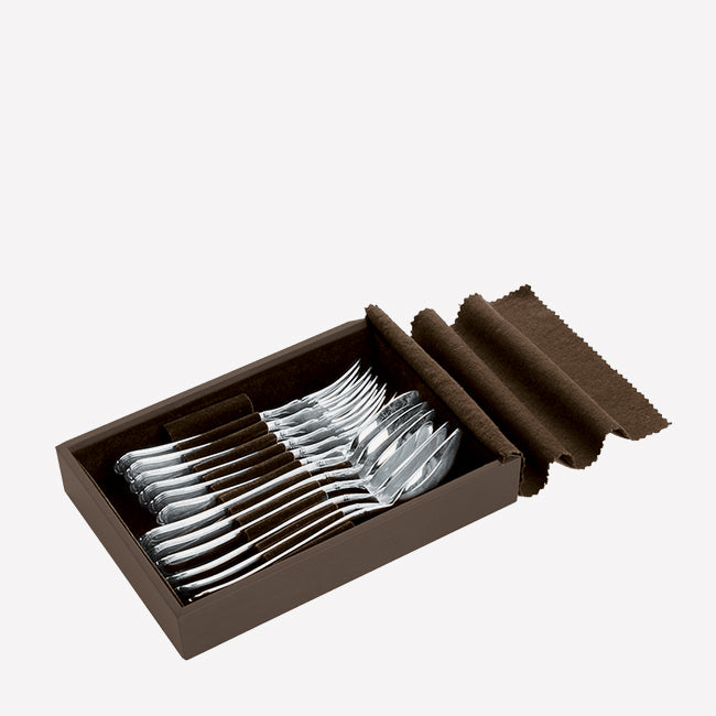 Christofle M7 Wooden Drawer Insert Organizer for Silverware & Utensils - Perfect for Kitchen, Dining Room, and Office Storage