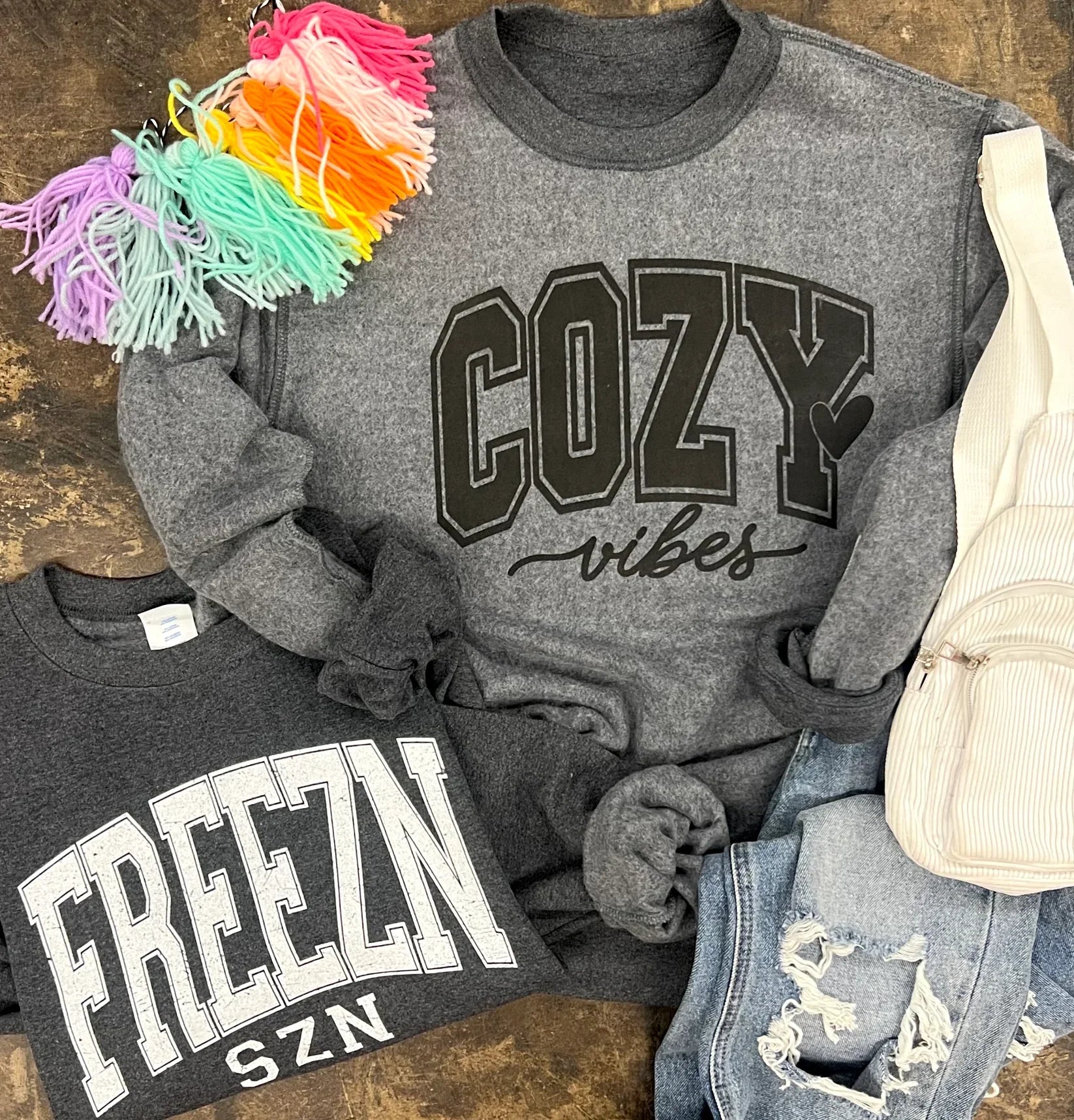 PREORDER: Freezn Szn Reversible Hoodie - Cozy Unisex Pullover for Winter & Fall Fashion | Perfect for Casual Wear, Outdoor Activities & Layering