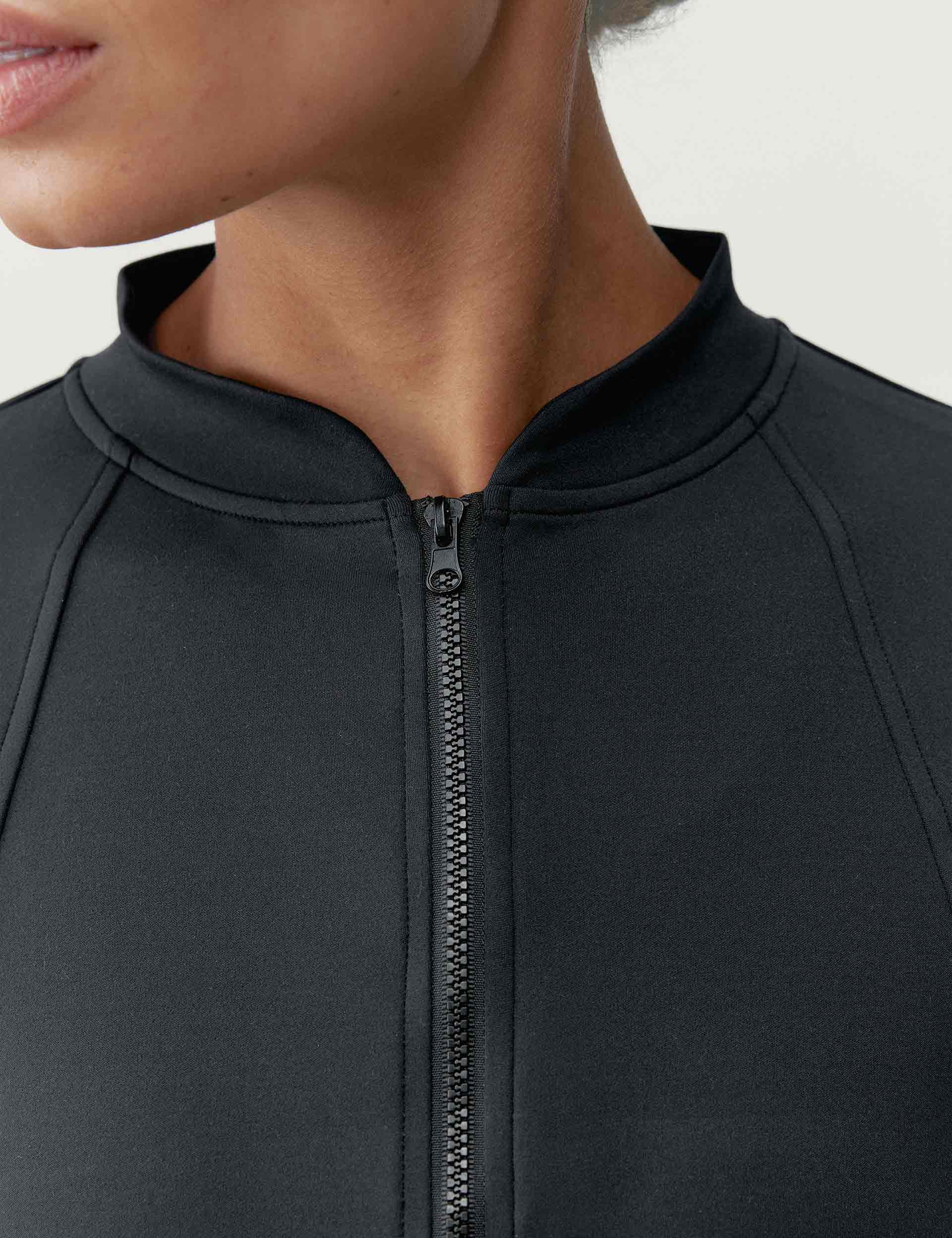 Leila Jacket - Stylish Black Women's Outerwear for Fall & Winter | Perfect for Casual Outings & Travel