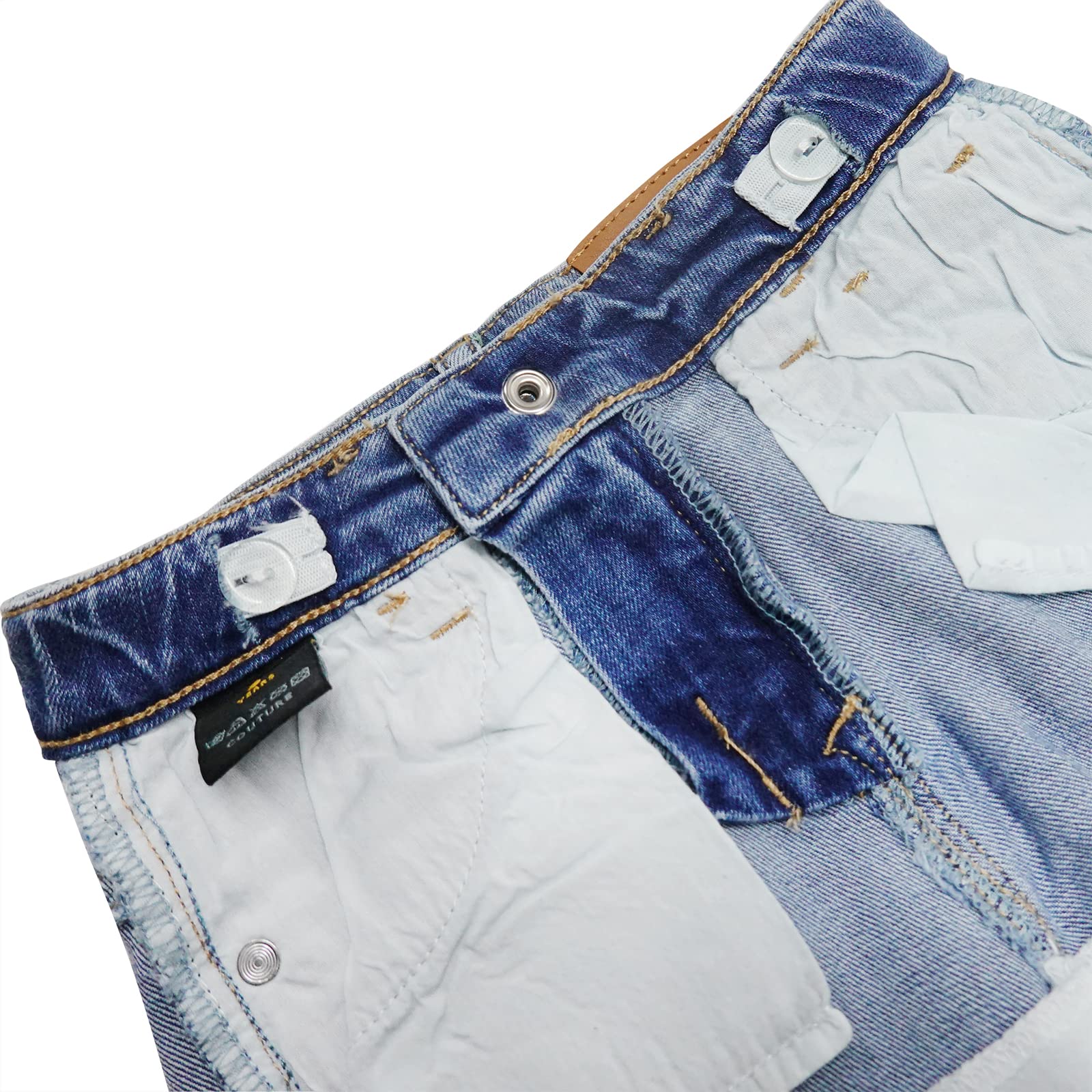 KIDSCOOL SPACE Baby & Toddler Ripped Denim Shorts - Cute Distressed Jeans for Little Girls & Boys, Summer Casual Playwear for Outdoor Activities & Playdates