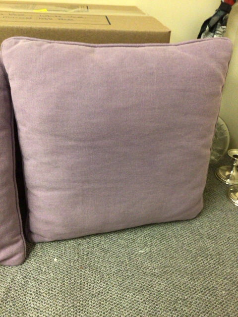 Soft Light Purple Fabric Pillow for Bed & Couch - Breathable & Comfortable Decorative Throw Pillow for Living Room, Bedroom, Nursery - Perfect for Relaxing, Lounging & Home Decor