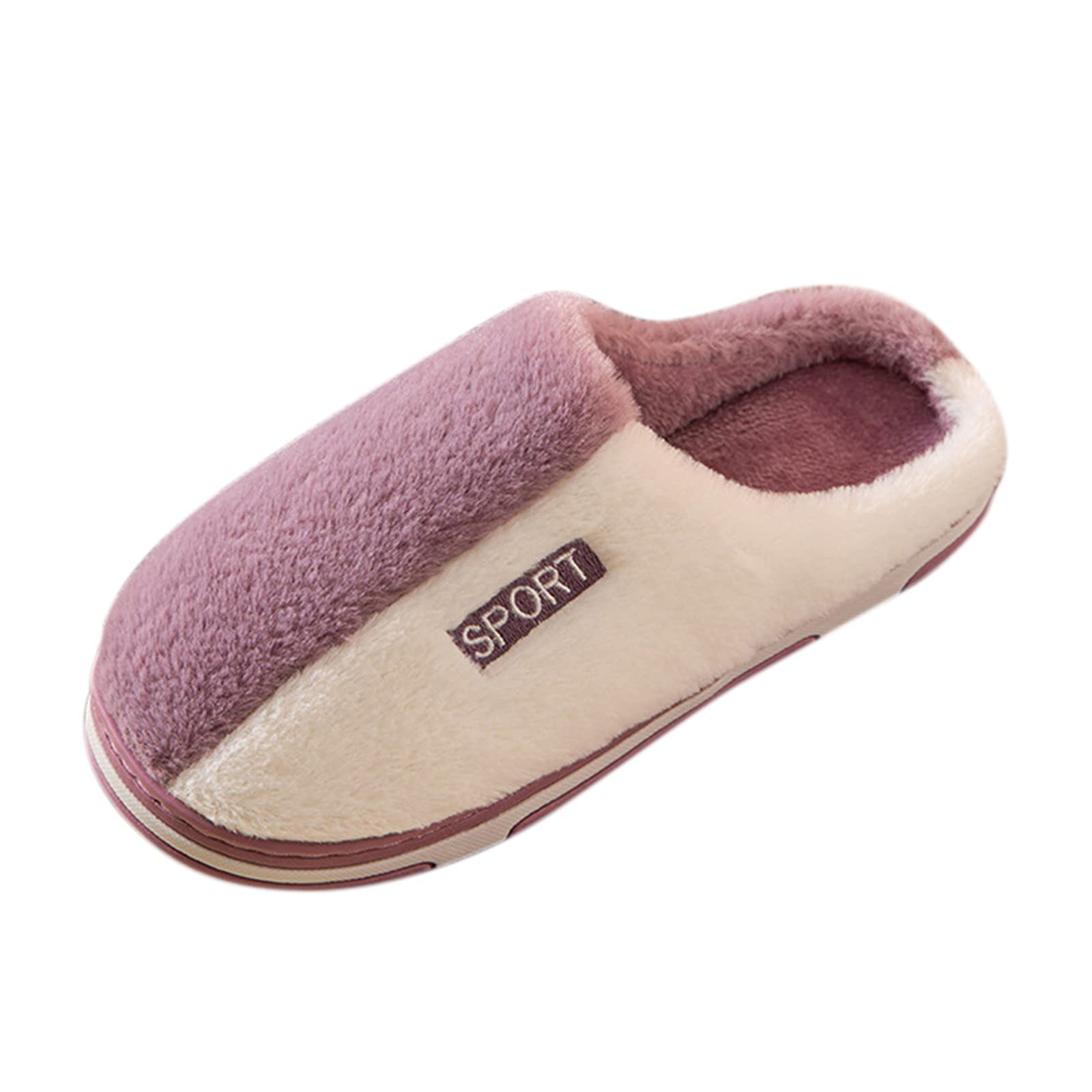 **Men's Plush House Slippers Size 11 - Soft Sole Warm Indoor Slippers for Men - Perfect for Home, Lounge & Winter Comfort**