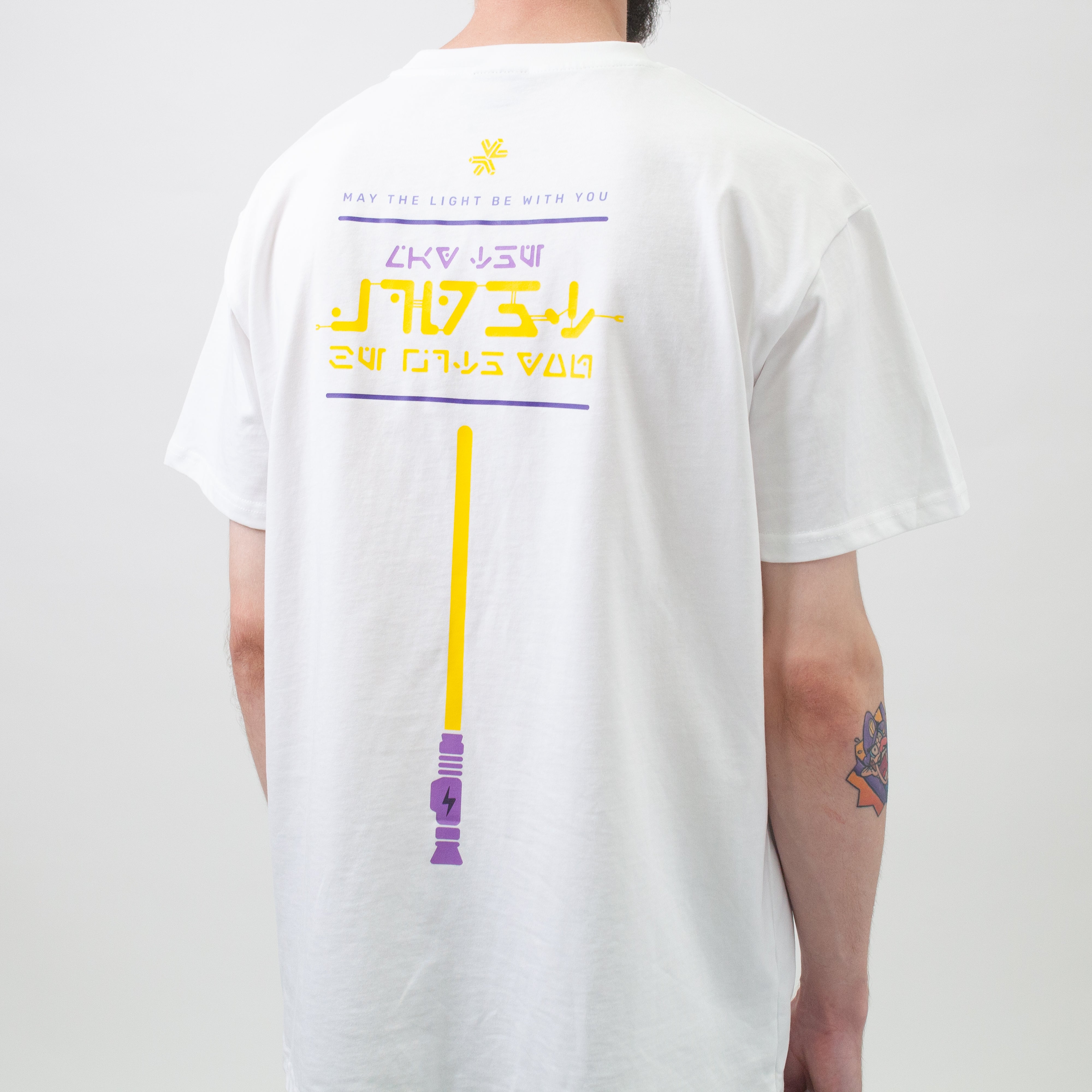 Light My Bricks™ Star Wars Lightsaber T-Shirt - Cool Jedi & Sith Inspired Graphic Tee for Men & Women - Perfect for Cosplay, Conventions & Everyday Wear