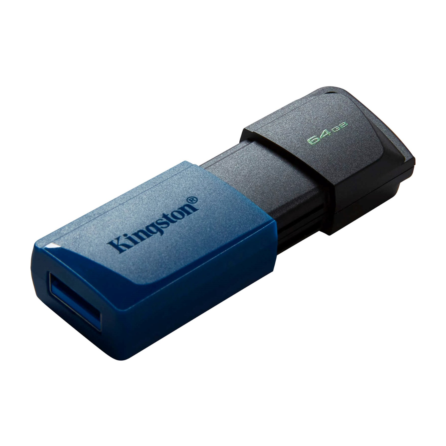 Kingston 64GB DataTraveler Exodia USB 3.2 Flash Drive - High-Speed Portable Memory Stick for PC, Mac, Laptop - Store Photos, Videos, Music - Perfect for Work, School & Travel (Black)