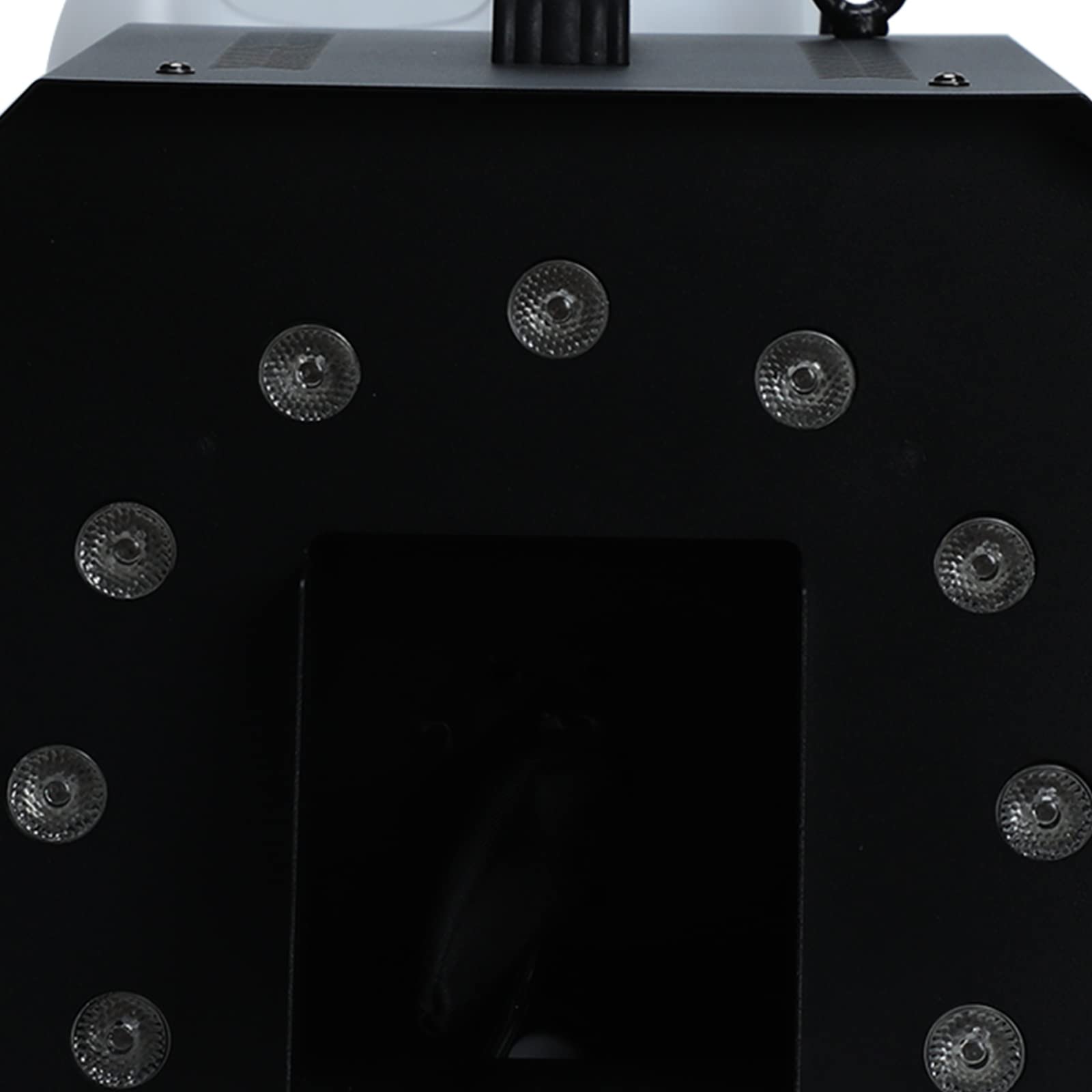 1500W DMX Stage Snow Machine with Remote Control - LED RGB Wireless Artificial Snow Maker for DJ Parties, Holidays & Events | Perfect for Winter Themed Shows, Christmas Celebrations & Nightclub Effects