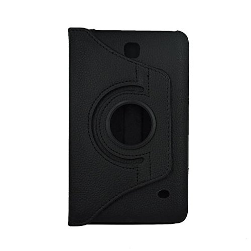 360-Degree Rotating Protective Case with Stand for Samsung Galaxy Tab 4 7-Inch - Black | Perfect for Home, Office & Travel Use (SFLY-TAB4-7-360-BLK)