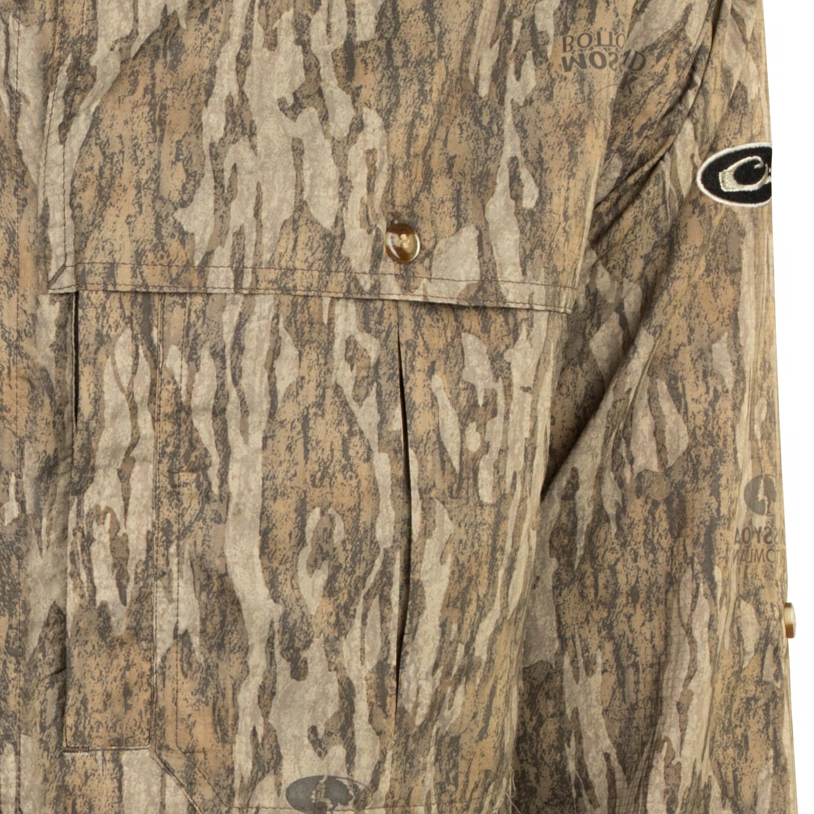 Drake Men's Est Camo Flyweight Hoodie - Lightweight Camouflage Pullover for Outdoor Activities, Hiking & Streetwear Fashion