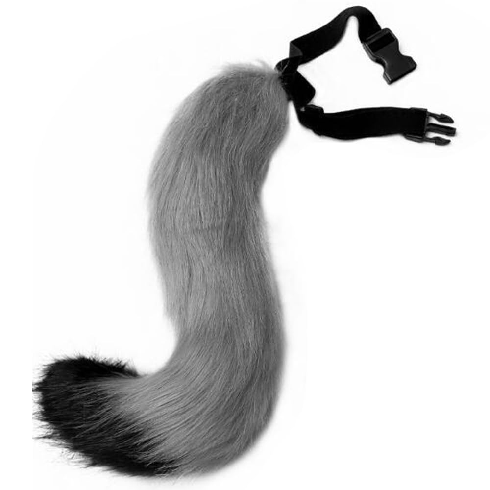 DRESHOW Cat Ears & Fox Tail Set - Faux Fur Cosplay Accessories for Women & Teens - Perfect for Halloween, Anime Conventions, and Themed Parties