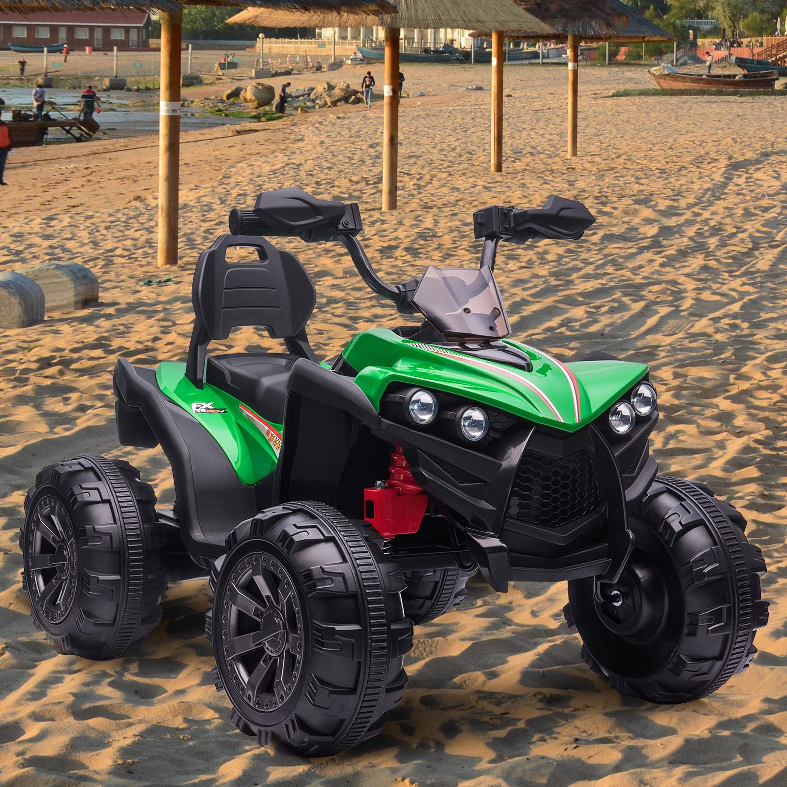 OTTARO 12V Kids Electric ATV Quad Bike - 2 Seater 4 Wheeler Ride-On Toy for Children Ages 3-8 | 17