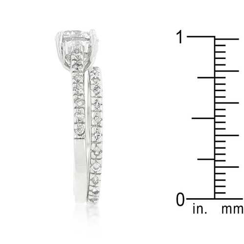 Stunning 14K Gold Diamond Engagement Ring Set for Women - Perfect for Proposals, Weddings & Anniversaries