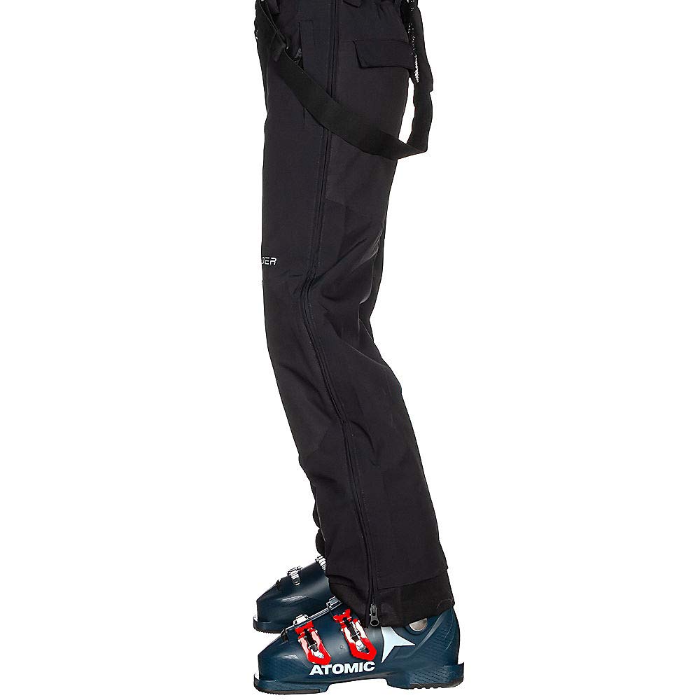 Spyder Big Boys' Insulated Ski Pants with Side Zipper - Waterproof Snow Pants for Kids' Winter Sports & Outdoor Activities