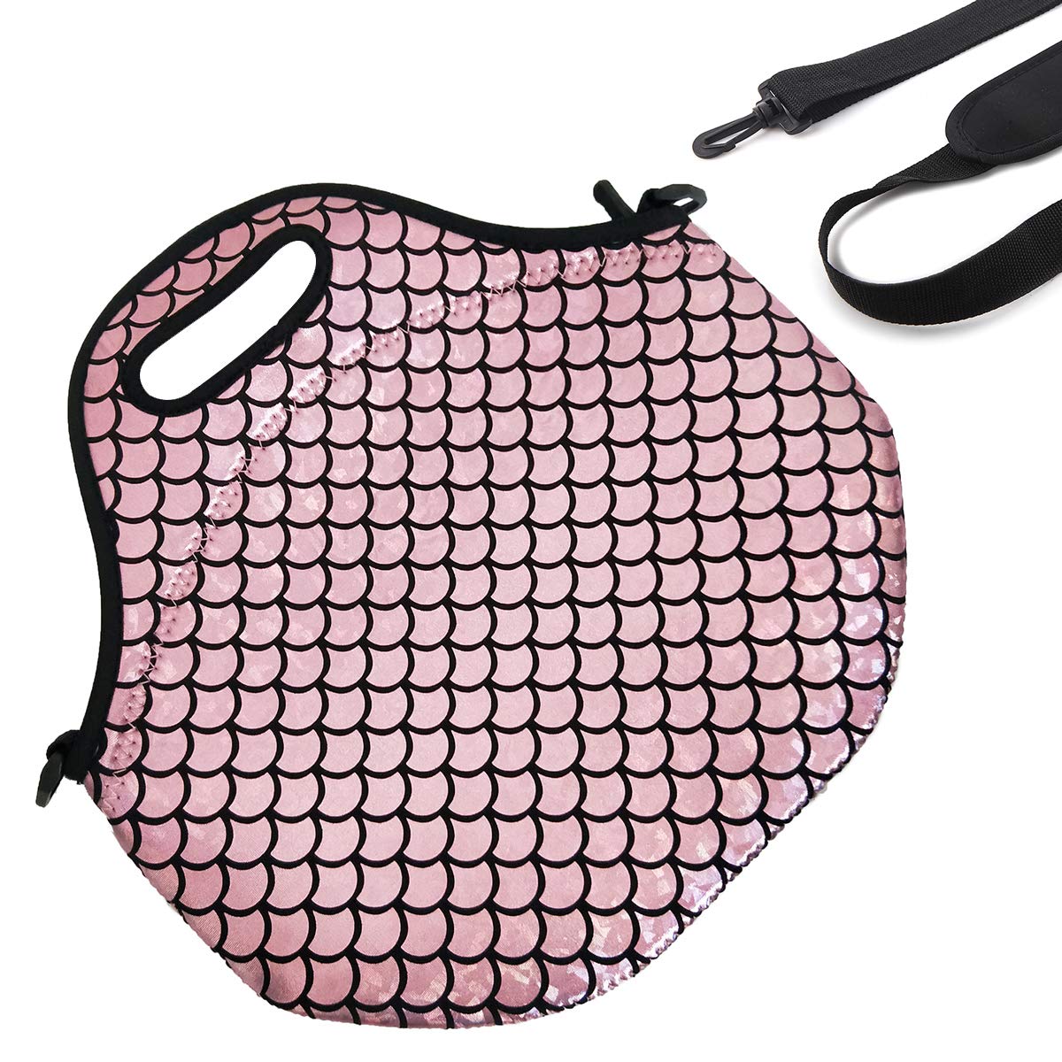 YOUDA Insulated Neoprene Lunch Bag for Work, Travel & Picnic