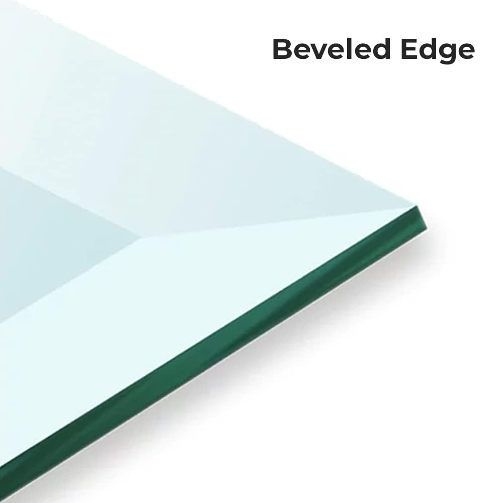 Custom Cut Rectangle Tempered Glass 1/4