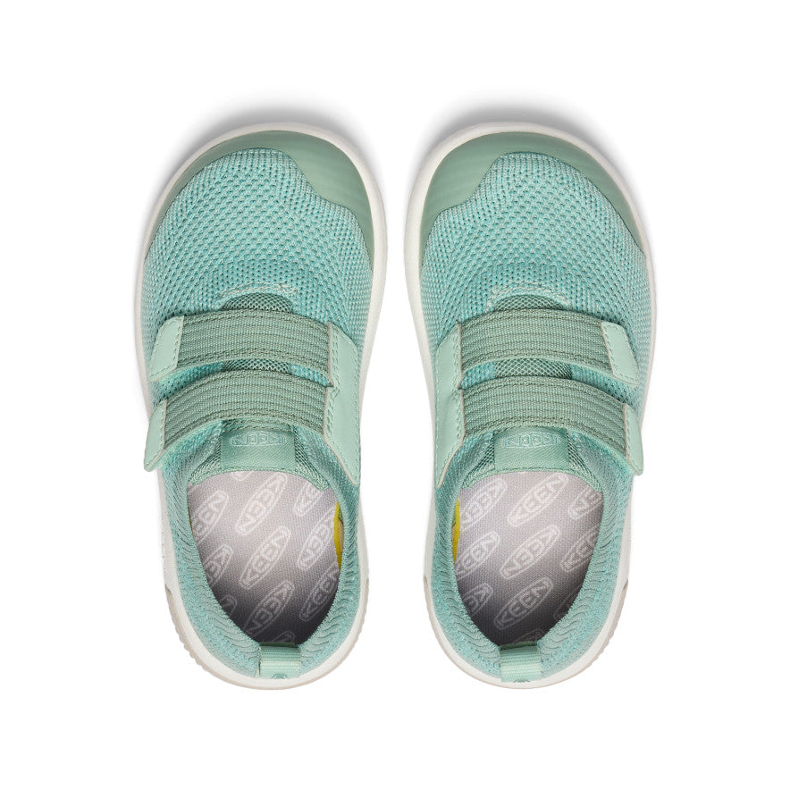 KNX Knit Double Strap Toddler Sandals for Boys & Girls - Breathable Comfort Shoes for Playground, Beach & Summer Outings - Granite Green/Lichen Color