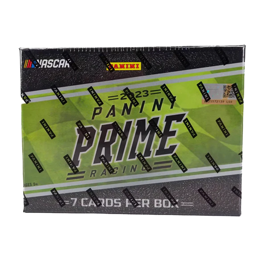 2023 Panini Prime Racing Hobby Box - Exclusive Trading Cards for Collectors & Enthusiasts - Perfect for Sports Memorabilia Collections & Racing Fan Gifts