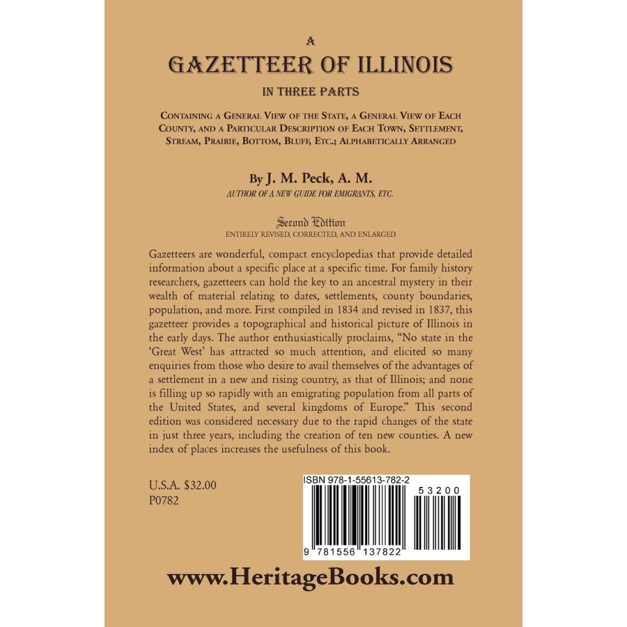 Illinois Gazetteer - Comprehensive Guide in 3 Parts | Maps, History & Travel Info for Road Trips & Research