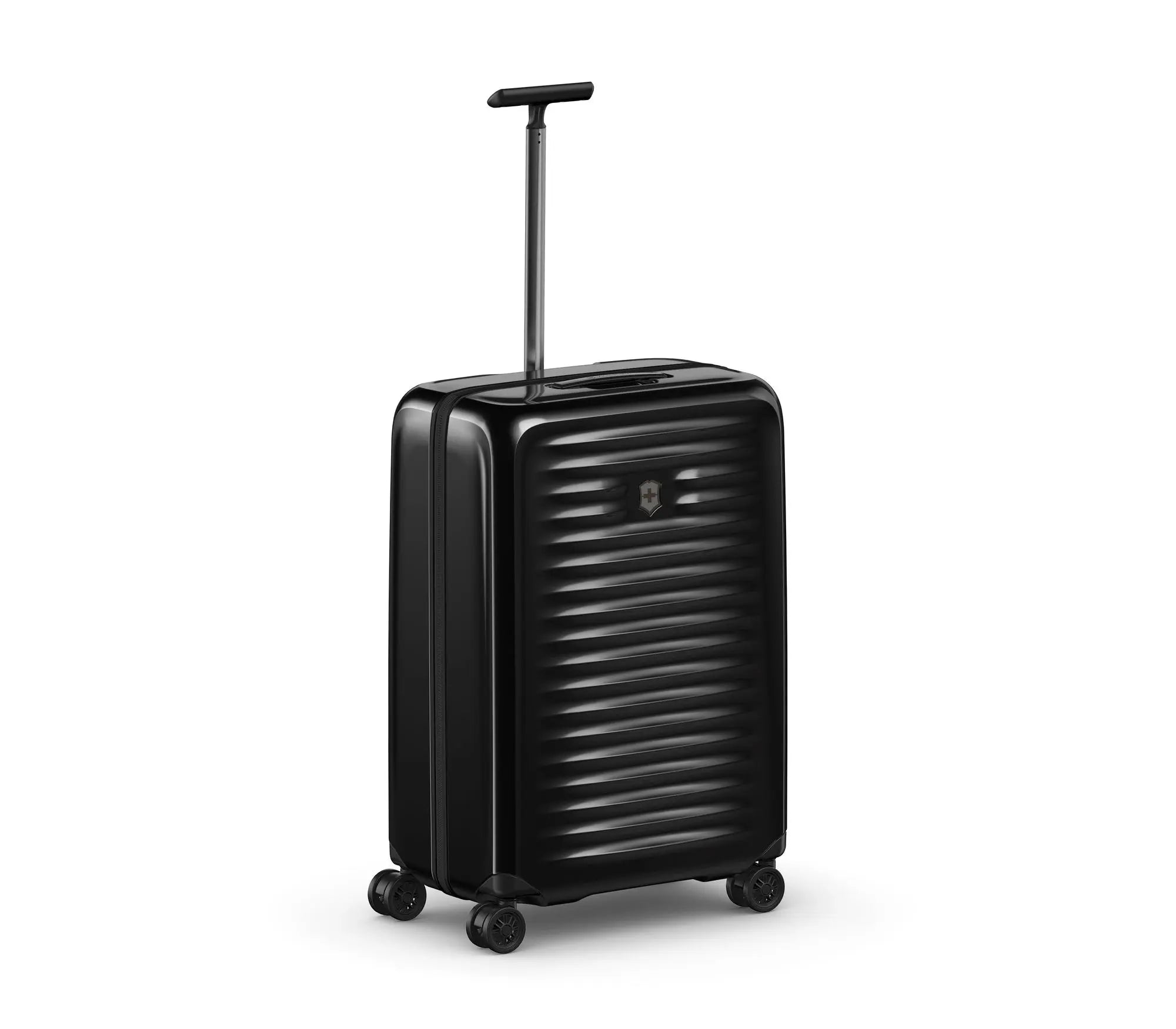 Airox Medium Hardside Luggage 27 Inch - Black Carry-On Suitcase for Travel, Business Trips & Weekend Getaways