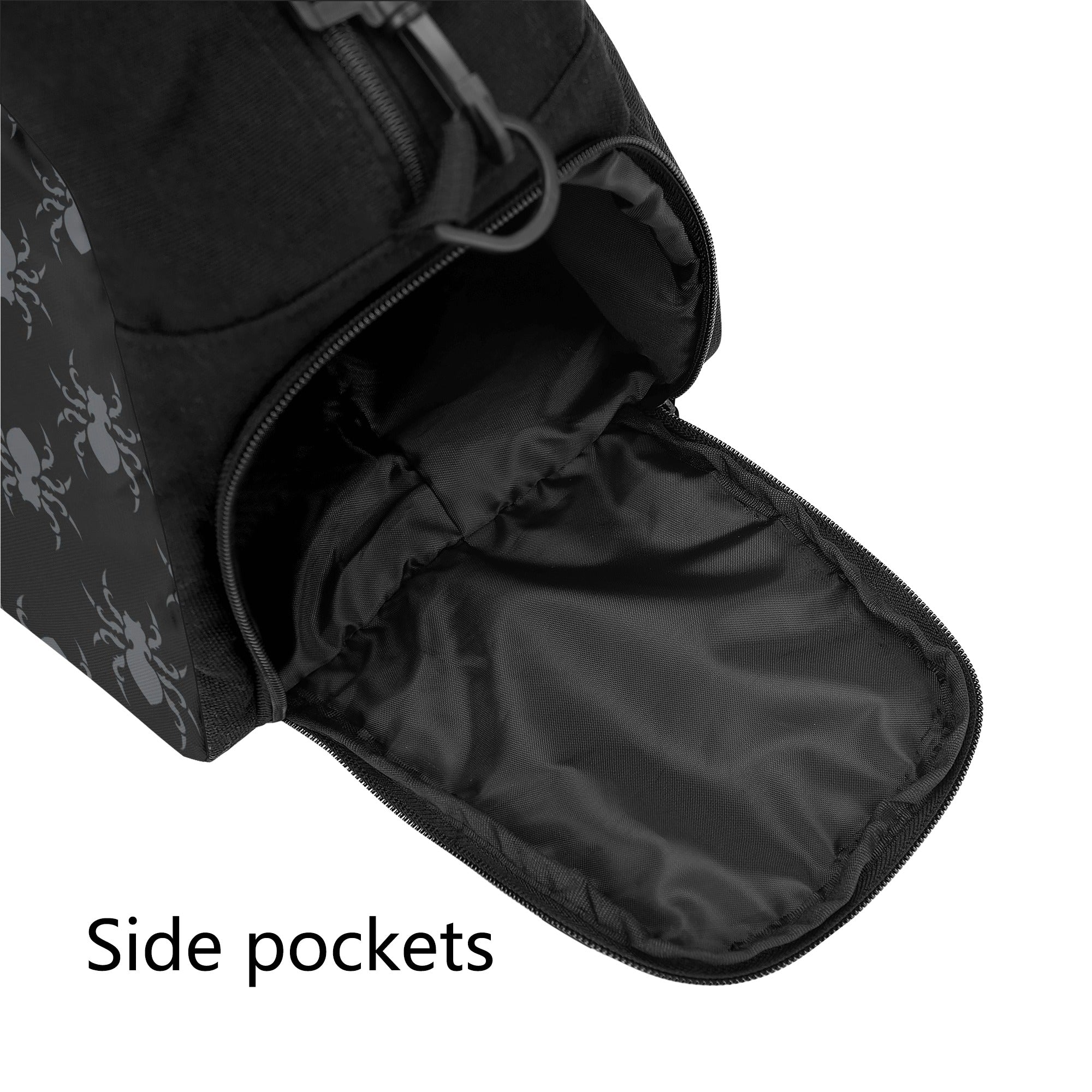 Gothic Spider Print Travel Luggage Bag - Stylish Carry On Suitcase for Women & Men, Perfect for Airplane Trips, Weekend Getaways & Halloween Travel Accessories