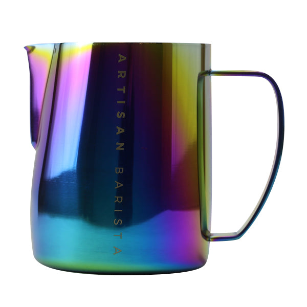 Premium Stainless Steel Barista Milk Frothing Pitcher - Perfect for Latte Art, Cappuccino & Coffee Making at Home or Cafe