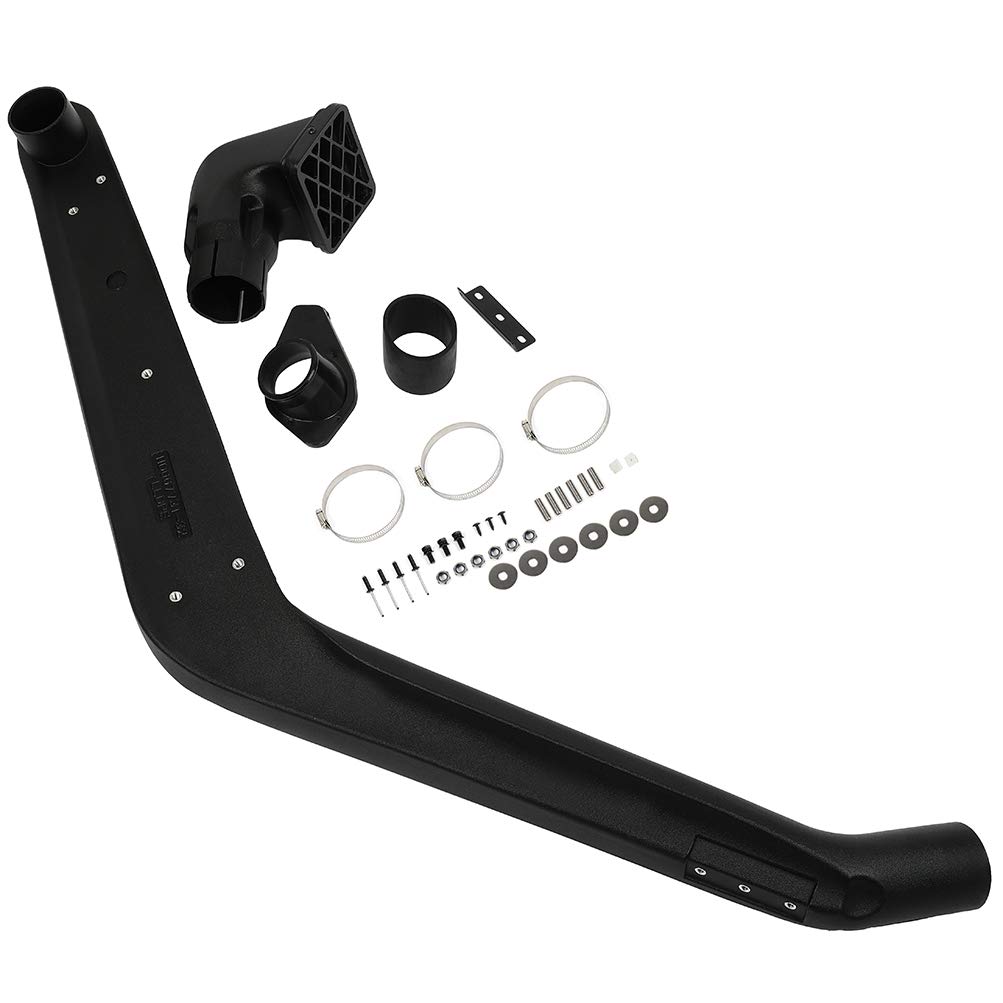 SCITOO Cold Air Intake Snorkel Kit for Mitsubishi Pajero/Montero MK2 (1990-1997) - Black Off-Road Air Ram Intake System - Perfect for 4x4 Adventure & Water Crossing