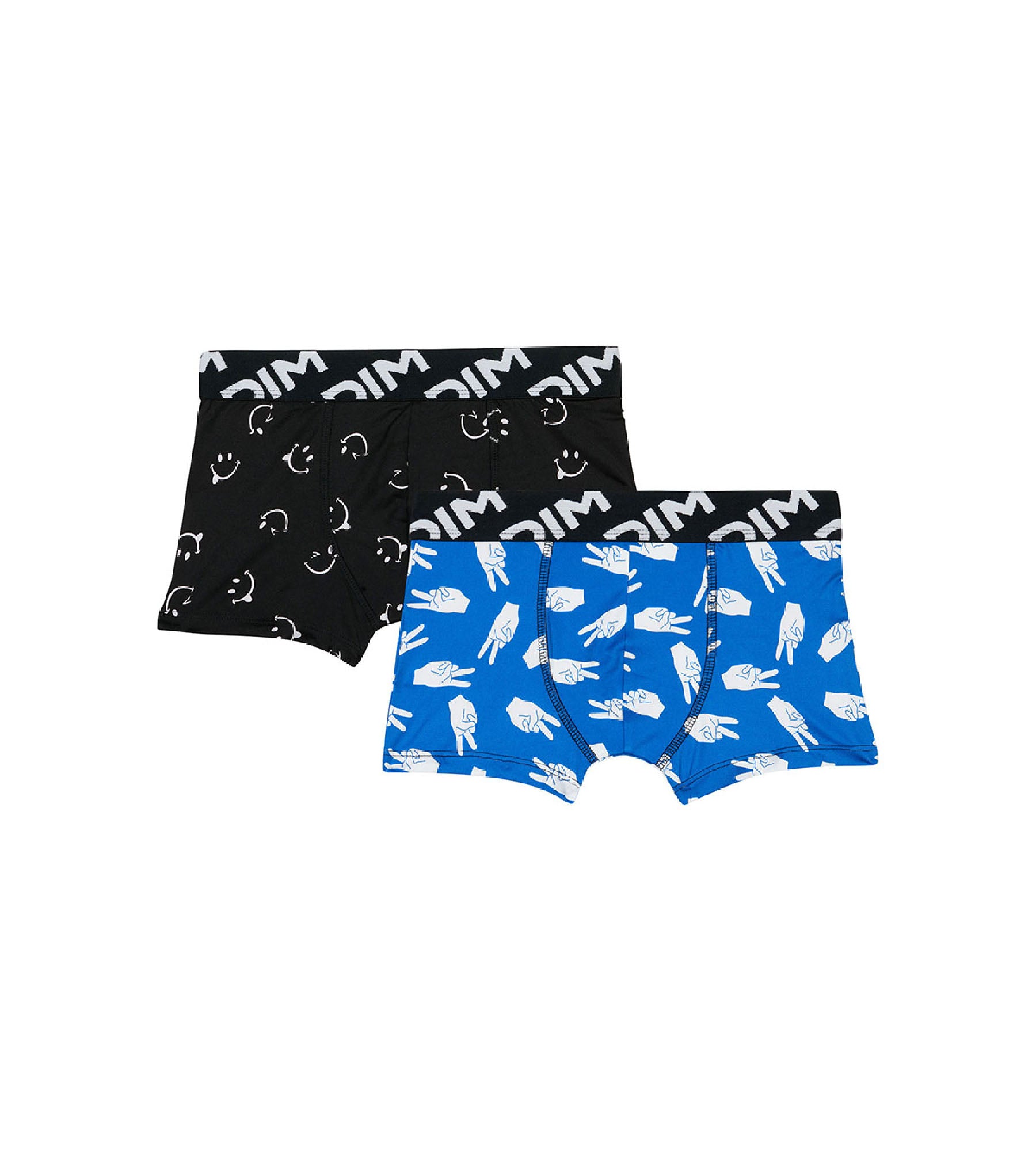 2 Pack Recycled Microfiber Boys' Boxer Briefs with Peace Print - Soft, Breathable & Eco-Friendly Underwear for Kids - Perfect for School, Sports & Everyday Comfort
