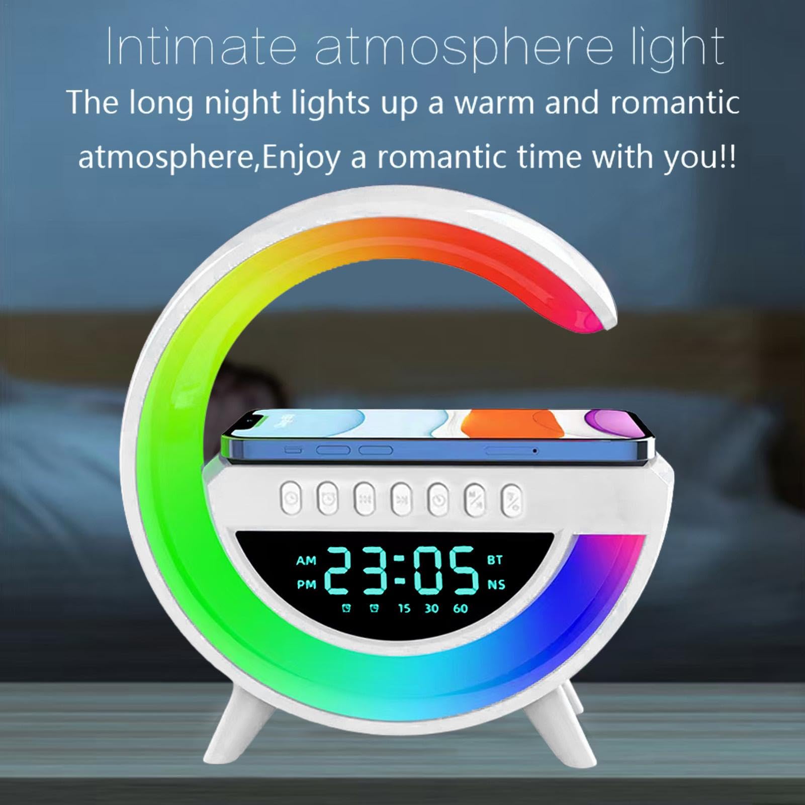 Pzuryhg Wireless Speaker with USB Charging | Portable Bluetooth Speaker for Bedroom, Desktop, and Outdoor Use | High-Quality Sound for Music, Phone Calls, and Charging Devices