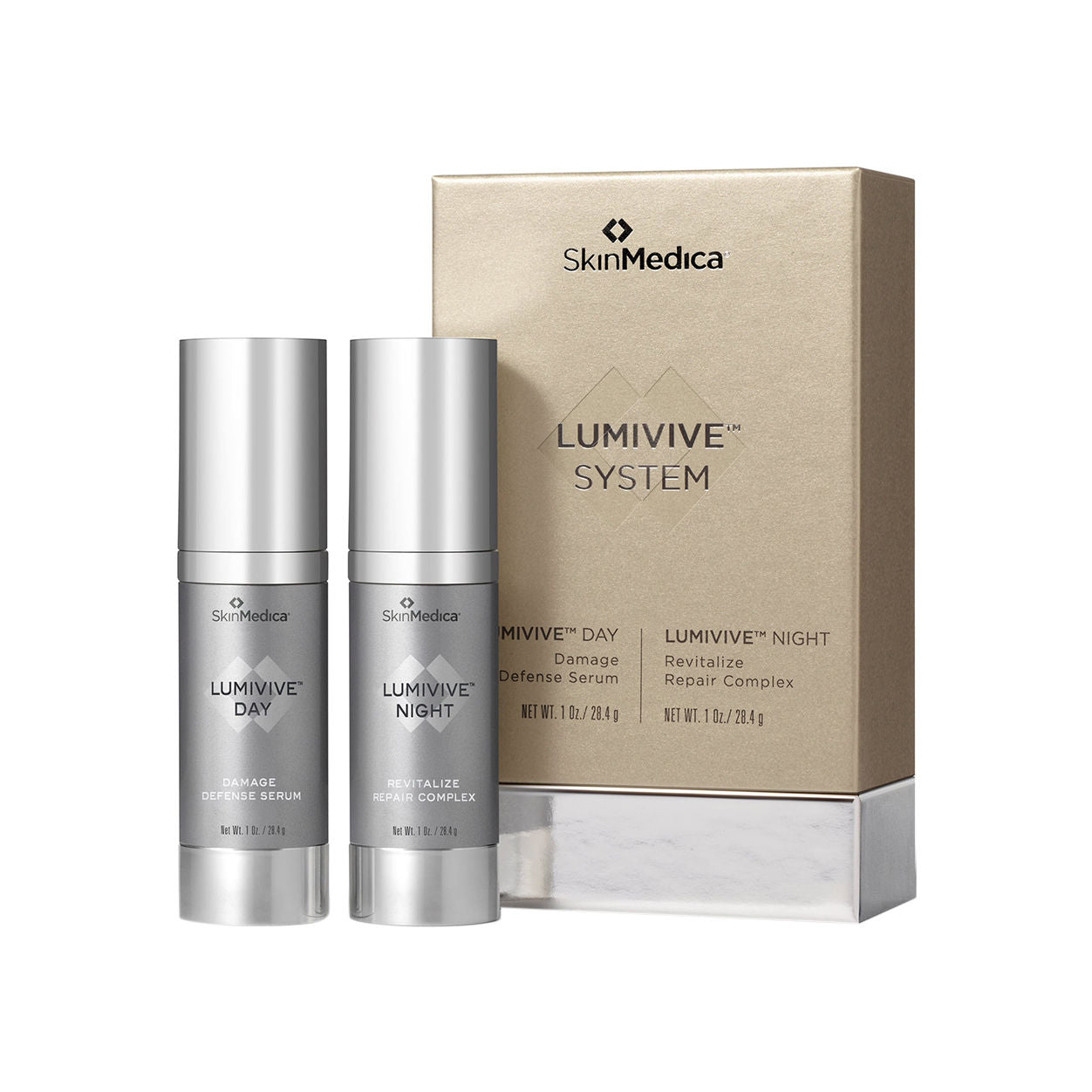 Lumivive System - Day & Night LED Light Therapy for Skin Rejuvenation | Anti-Aging & Acne Treatment | Perfect for Home Spa & Skincare Routine