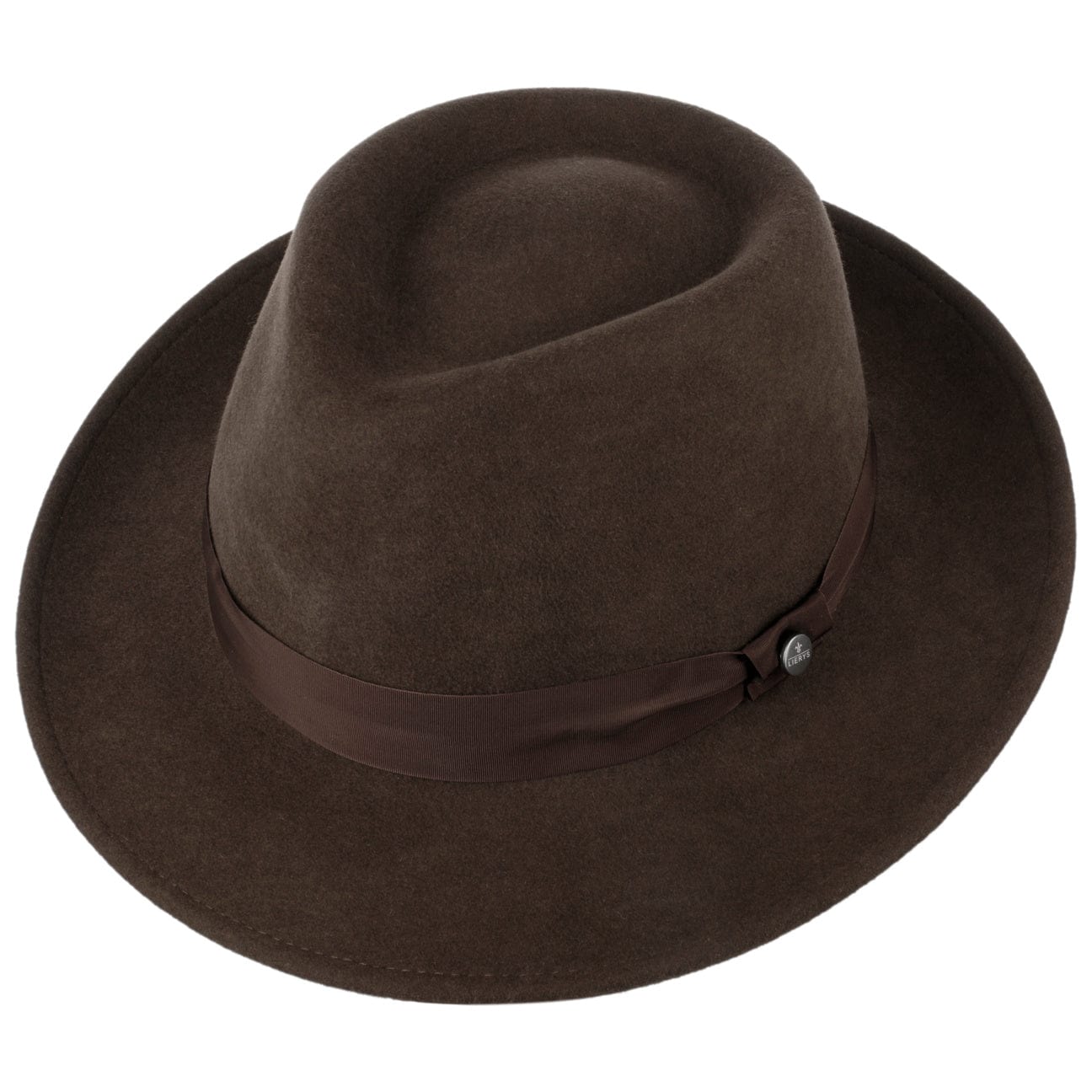 Stylish Lierys City Felt Hat for Women & Men - Classic Wool Fedora for Urban Fashion, Outdoor Events & Travel Accessories