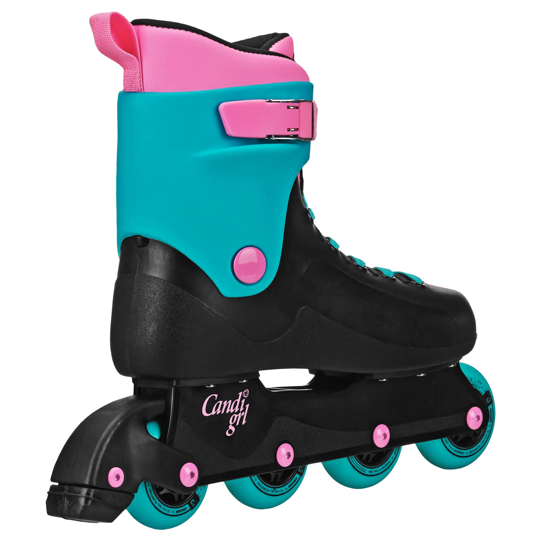 Roller Derby Elite Candi GRL South Beach Women's Inline Skates - Perfect for Outdoor Fitness, Roller Skating Rinks & Beachside Cruising