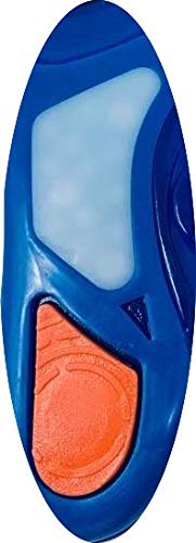 BCO Work Gel Insoles with Metatarsal & Heel Support - Comfortable Shoe Inserts for Hard Days Work (US Women's 3.5-8) - Ideal for Nurses, Retail Workers & Standing All Day Jobs