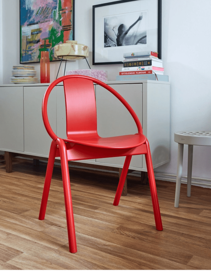 Vintage Ton Bentwood Chair - Classic Wooden Dining Chair for Home & Restaurant - Perfect for Kitchen, Dining Room, Cafe, and Office Use