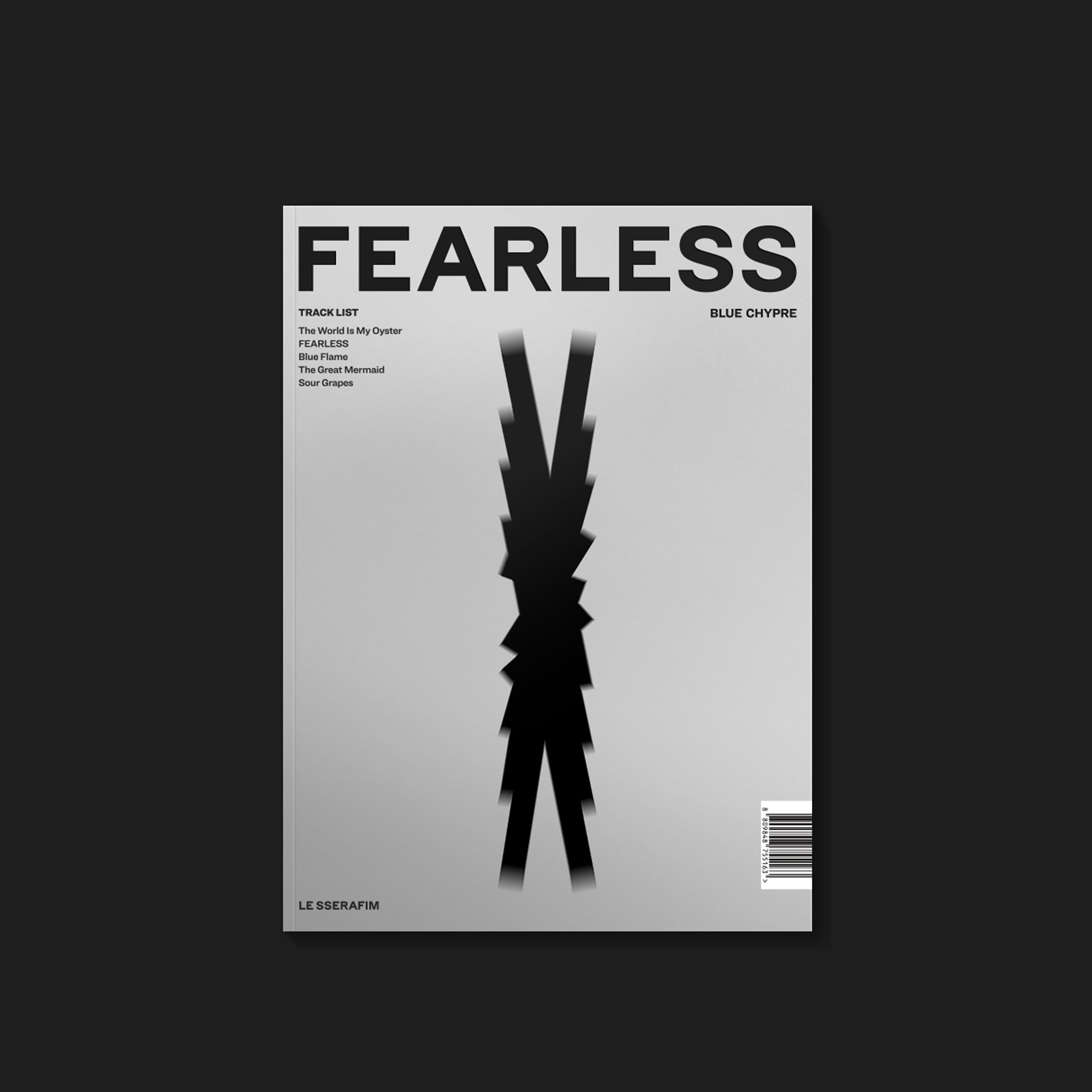 LE SSERAFIM 1ST MINI ALBUM 'FEARLESS' - K-POP Music CD with Photobook & Poster - Perfect for K-POP Fans, Collectors and Music Lovers - Great for Gifts, Room Decor and K-POP Collections