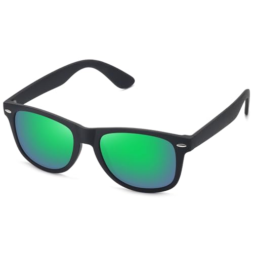 S1-matte Black Frame/Green Mirrored Lens