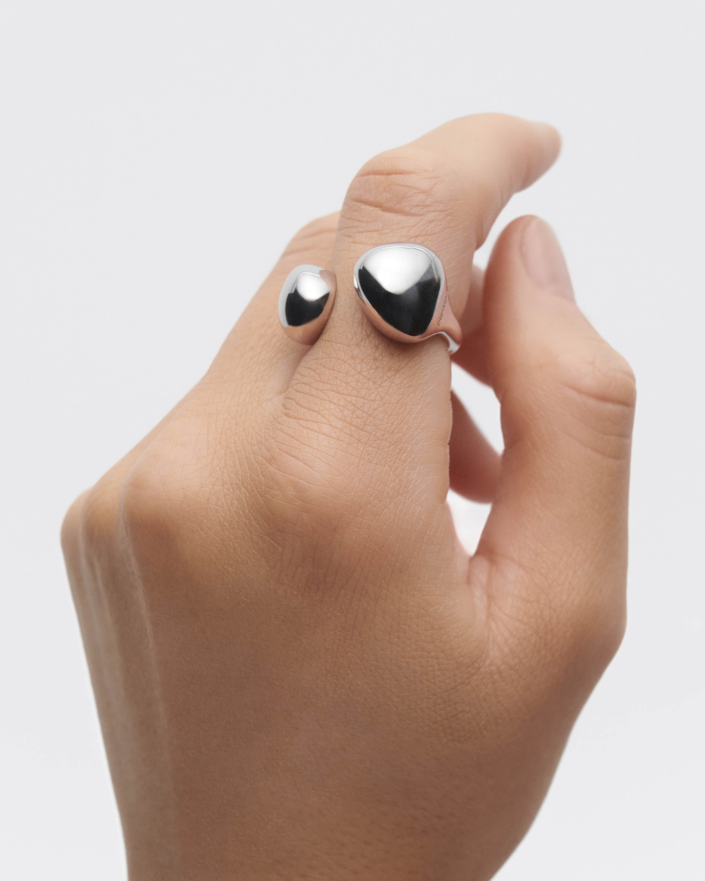Stylish Gravity Silver Ring for Women - Elegant & Durable Sterling Silver Jewelry - Perfect for Everyday Wear, Parties & Gifts