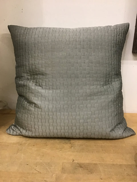18x18 Inch Textured Teal Throw Pillow Cover - Soft Decorative Cushion for Sofa, Bed & Home Decor - Modern Boho Style Accent Pillow