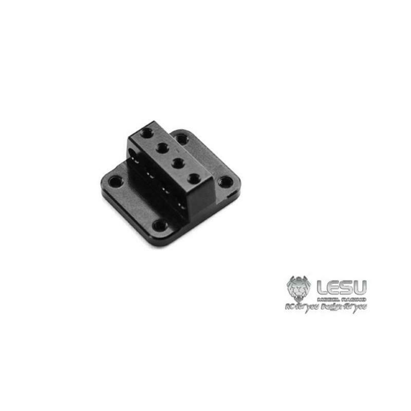 LESU RC Tractor Truck Differential Lock Wire Metal Mount Base for 1/14 Scale DIY Hydraulic Model Cars - Heavy Duty Upgrade Part for Off-Road RC Trucks & Dumpers