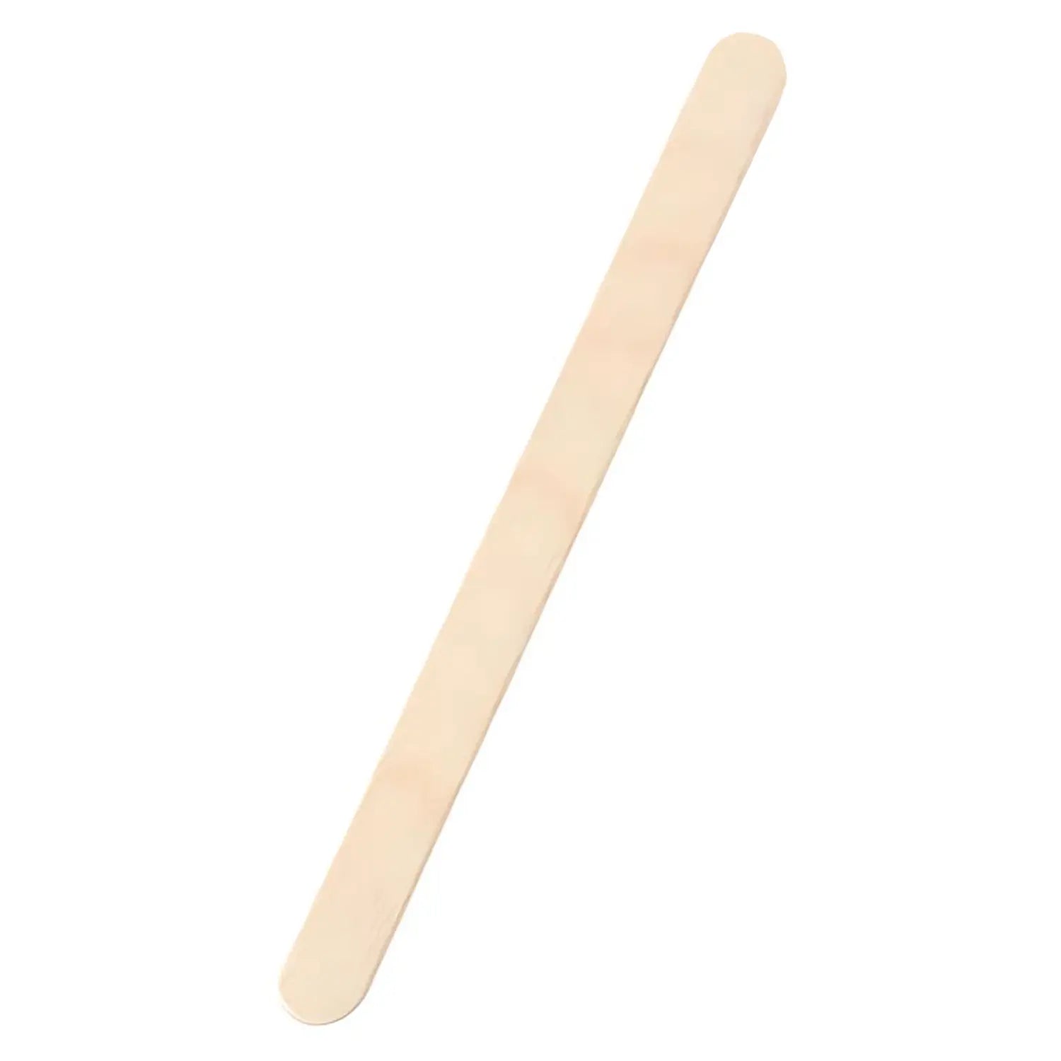 EBM Wood Popsicle Sticks - 50 Count Natural Wood Craft Sticks for DIY Projects, Ice Cream, Baking, and Classroom Activities