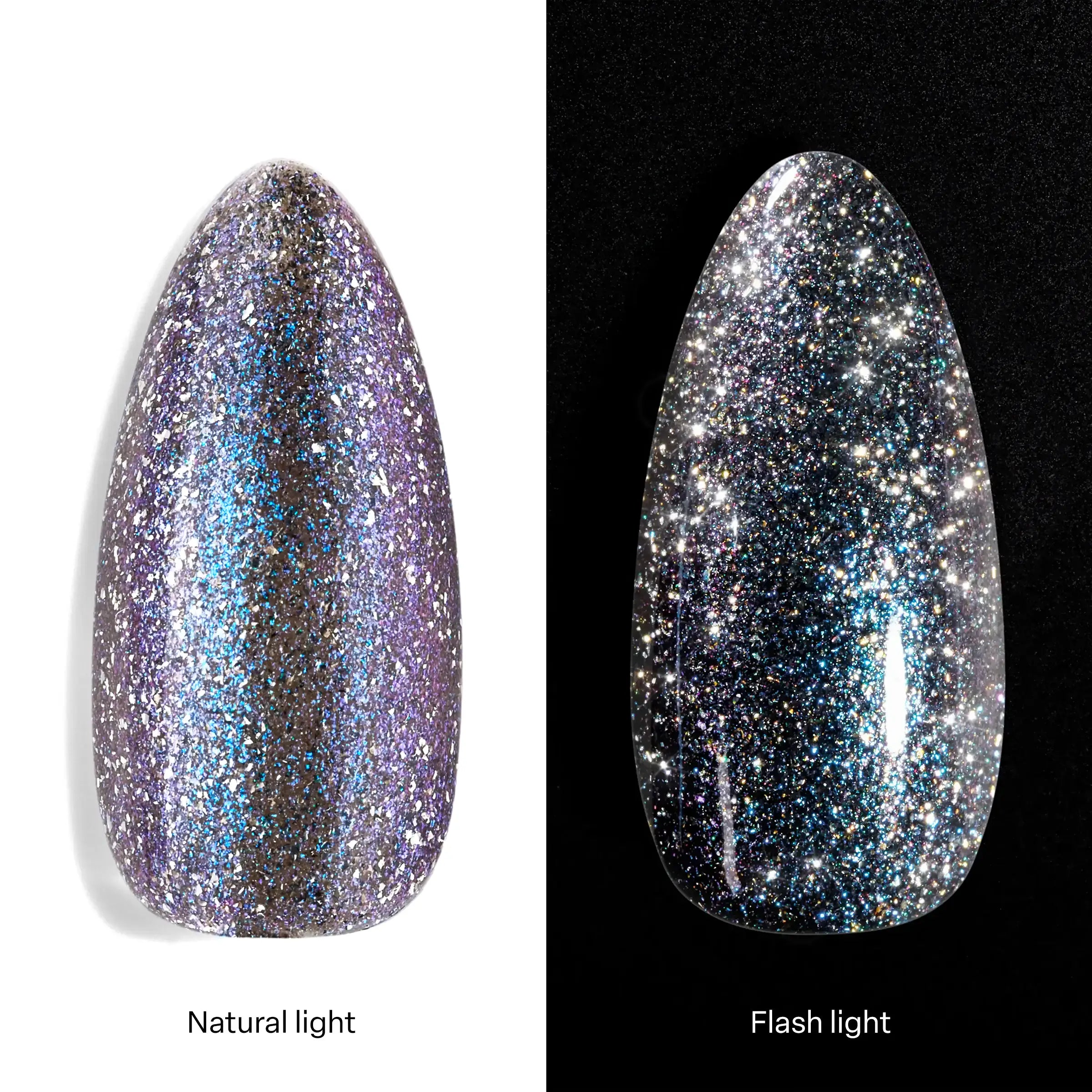 Apres Gel-X Nail Extension Kit - Dark Night CE07 Cat Eye Gel Polish for Long-Lasting Manicures | Perfect for Salon, Home Use & Special Occasions