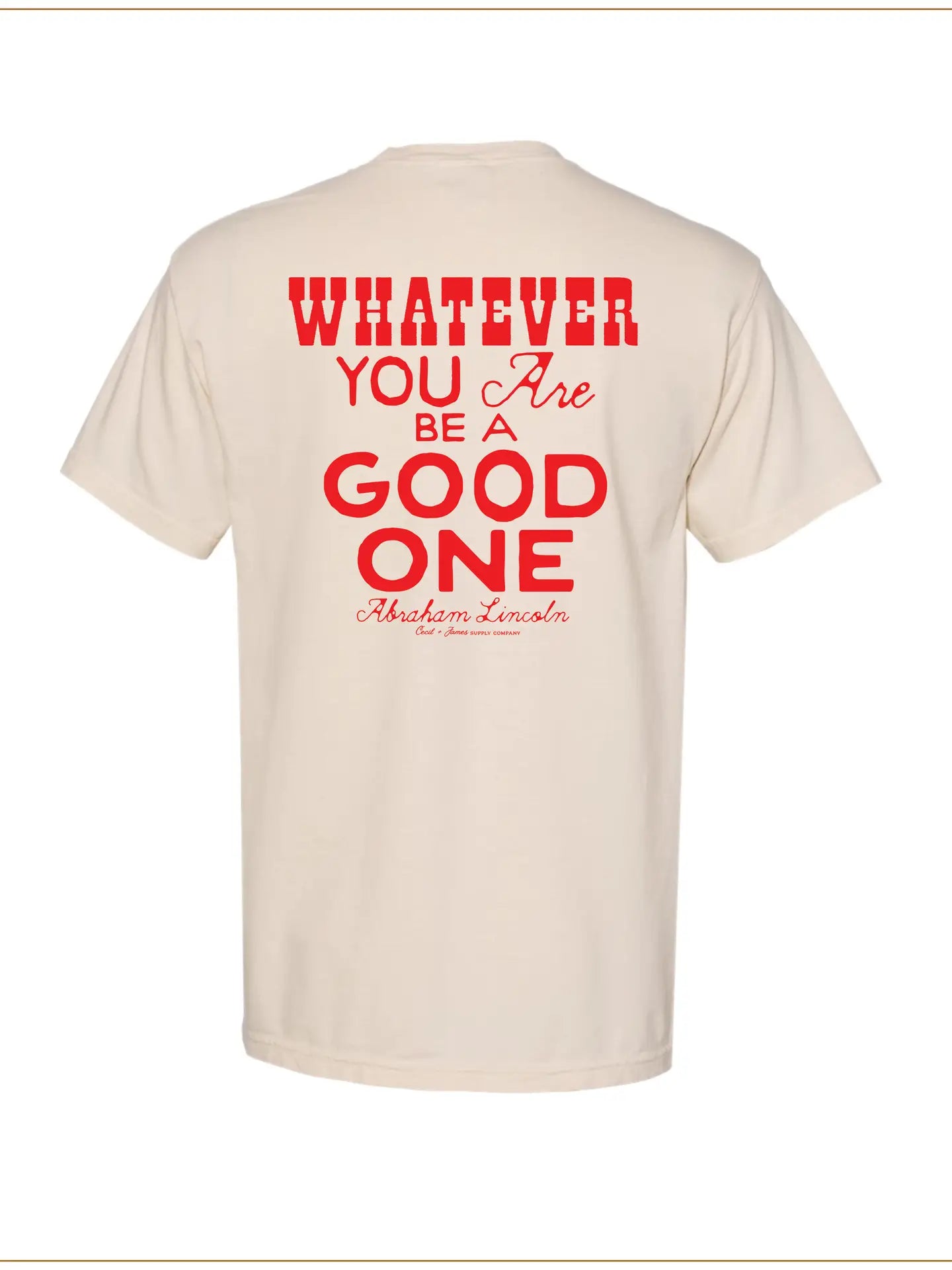 Be A Good One Tee - Premium Cotton Graphic T-Shirt for Men & Women - Casual Streetwear for Everyday Wear, Gym, and Outings