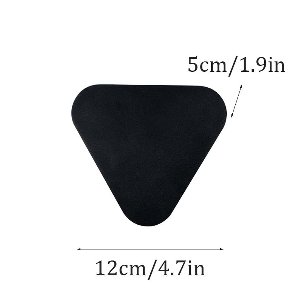 Modern Black Aluminum Outdoor Wall Sconce - Triangle Design Up/Down Lighting 3000K Warm White - Perfect for Villa, Deck, Garden & Exterior Lighting